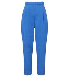 Jason Wu Blue Front Pleated Tailored Pants, Sz 2